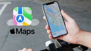 ứng dụng map trên Iphone