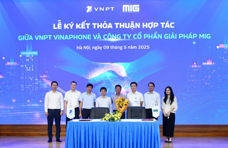 MIG x VINAPHONE KÝ KẾT THỎA THUẬN HỢP TÁC
